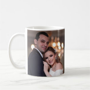 WEDDING PHOTO CUSTOM COFFEE MUG