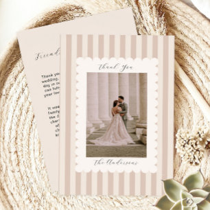 Wedding Photo Guest Appreciation Thank You Card