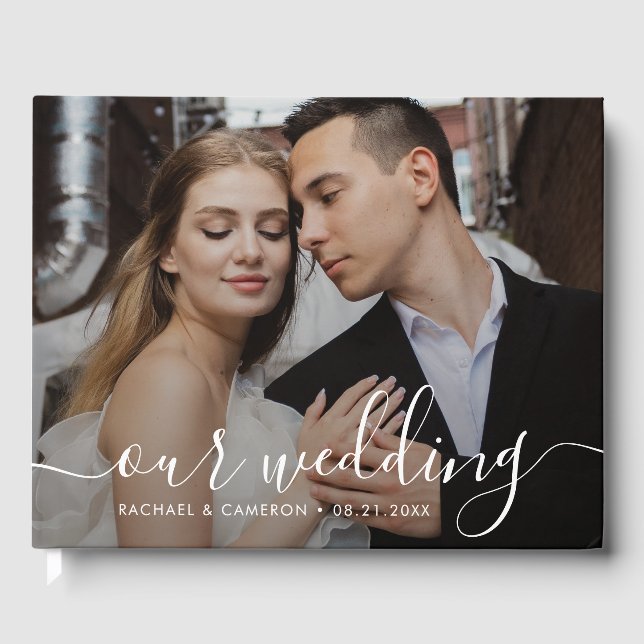 Wedding Photo Guest Book (Front)
