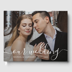 Wedding Photo Guest Book Ivory