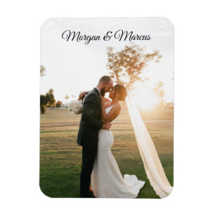 Wedding Photo  Magnet