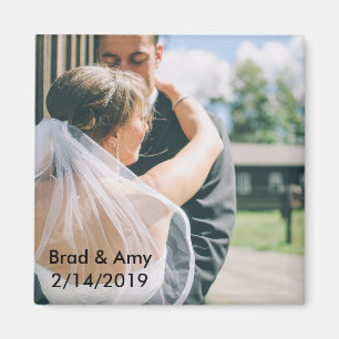 Wedding Photo Magnet