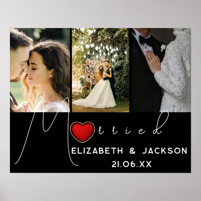 Wedding Photo Poster (Front)