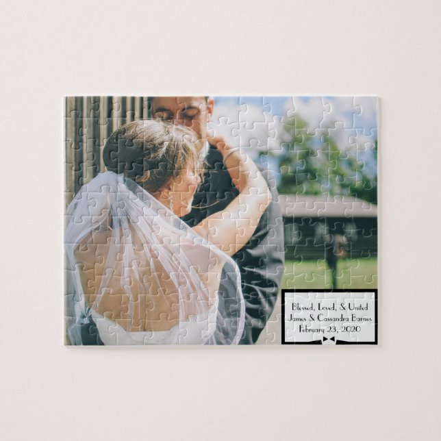 Wedding Photo Puzzle (Horizontal)