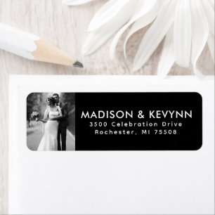  Wedding Photo Return Address  Label