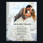 Wedding photo Song lyrics picture  Print<br><div class="desc">Looking to create an impact with your photo and song lyrics? With this Photo Enlargement, you can easily enlarge a photo without compromising on quality or resolution. The HP Premium Instant-Dry Satin Photo Paper included in this kit helps you achieve magnified, hi-res images that are sure to wow your friends...</div>