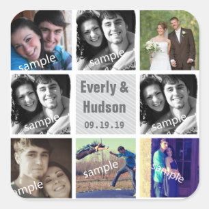 Wedding Photo Stickers