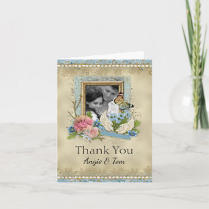 Wedding Photo Thank You Card
