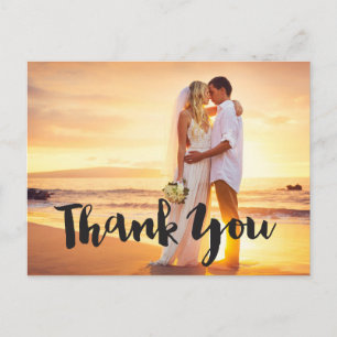 Wedding Photo Thank You Cards/ Postcards