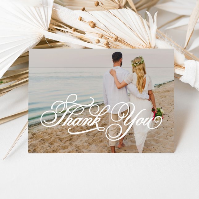 Wedding Photo Thank You Note Cards | Folded Style (Creator Uploaded)
