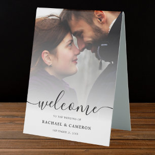 Wedding Photo Welcome Sign