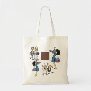 Wedding Photographer - Bride Groom -Tote Bag