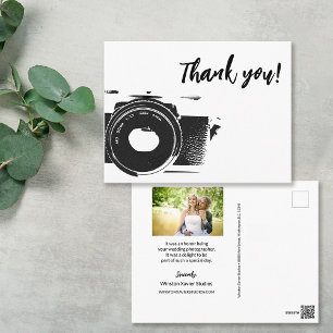 Wedding Photographer No logo Photo Postcard