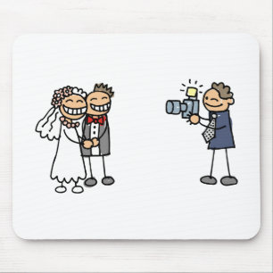 Wedding Photographer Photography Wedding Pictures Mouse Pad