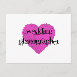 Wedding Photographer Postcard