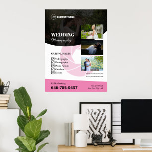 Wedding Photography Custom Poster