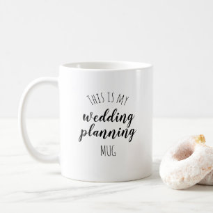 Wedding planing coffee mug