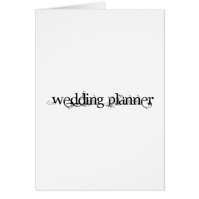 Wedding Planner (Front)