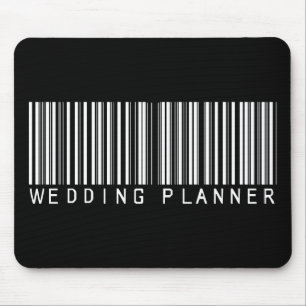 Wedding Planner Bar Code Mouse Pad