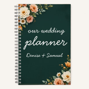 Wedding Planner, Bridal Shower, Wedding Planner Bo Notebook