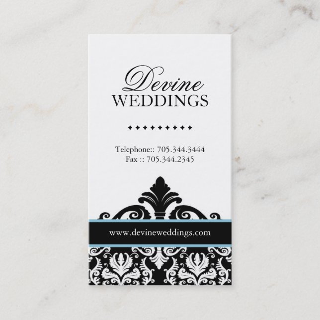 Wedding Planner Business Card (Front)