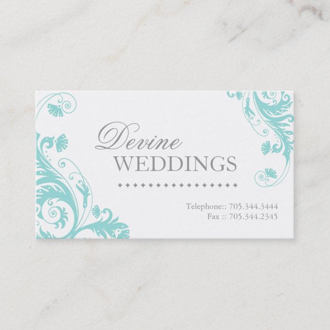 Wedding Planner Business Card (Front)