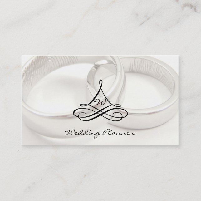 Wedding Planner Business Cards (Front)