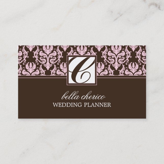 Wedding Planner Business Cards (Front)