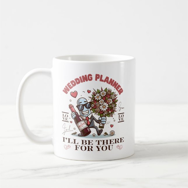 Wedding planner coffee mug (Left)