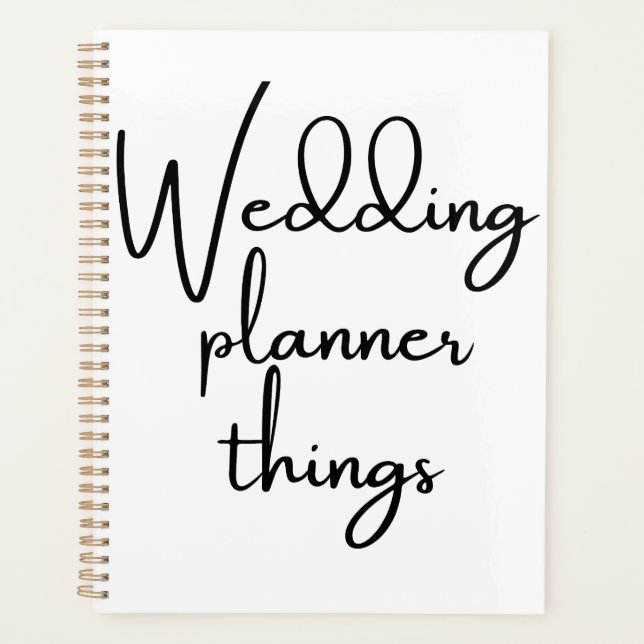 Wedding Planner Gift,Wedding Planner, Weddin (Front)