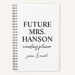 Wedding Planner   Personalised Wedding Planning Bo Notebook