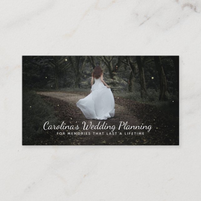 Wedding Planner Slogans Business Cards (Front)