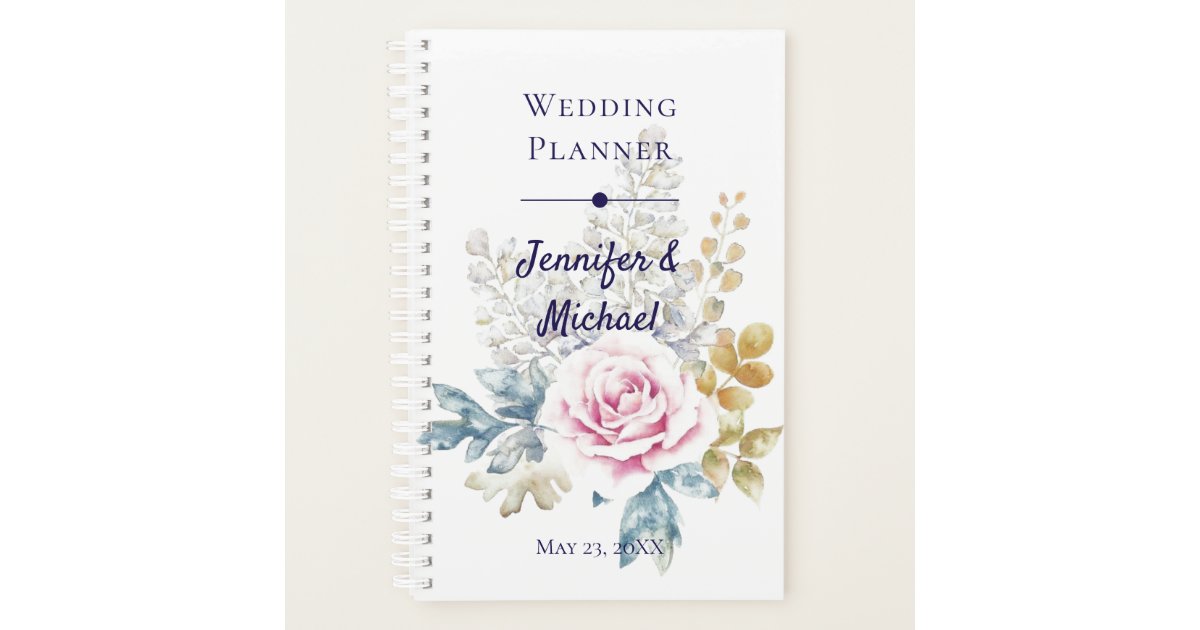  Wedding Planner  with 2 Photo  Template Zazzle com au