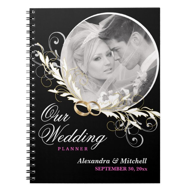 Wedding Planner with Custom Photo Notebook (Front)