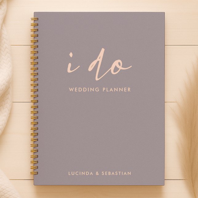 Wedding Plans | Modern Minimal Elegant I Do Planner (Creator Uploaded)