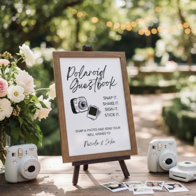 Wedding Polaroid Photo Guest Book (Creator Uploaded)