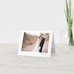 Wedding Portrait Thank You Card San Francisco