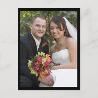 wedding postcard