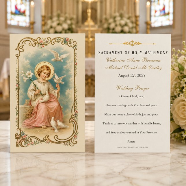 Wedding Prayer Child Jesus Catholic  (Creator Uploaded)