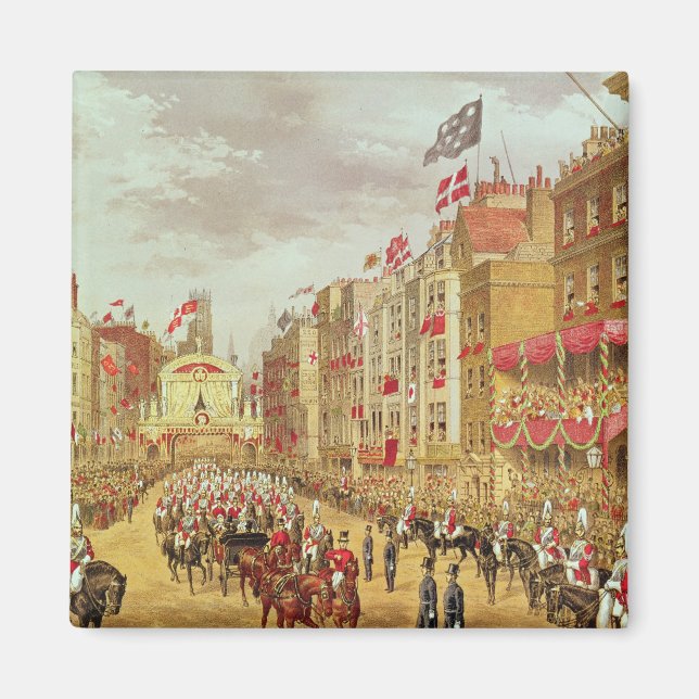 Wedding Procession of Edward, Prince of Wales Magnet (Front)