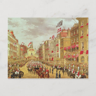 Wedding Procession of Edward, Prince of Wales Postcard
