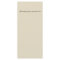 Wedding program cards