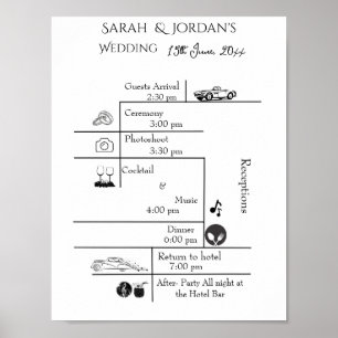 Wedding Program Poster