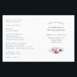 Wedding Program Template Order of Service<br><div class="desc">Congratulations on your engagement! We wish you a lifetime filled with happiness and joy. This modern and elegant wedding design is just one of the many design themes available in this store, created to fit your needs and budget. You can edit the template fields from this page or access Zazzle's...</div>