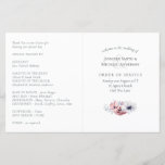 Wedding Program Template Order of Service<br><div class="desc">Congratulations on your engagement! We wish you a lifetime filled with happiness and joy. This modern and elegant wedding design is just one of the many design themes available in this store, created to fit your needs and budget. You can edit the template fields from this page or access Zazzle's...</div>