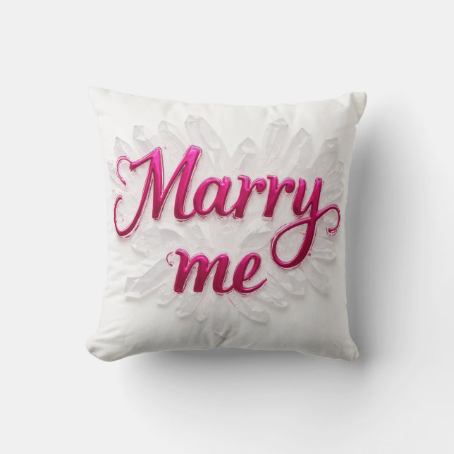 Wedding Proposal Cushion (Front)