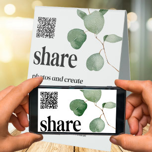 Wedding  QR Code Photo Pictures Guestbook