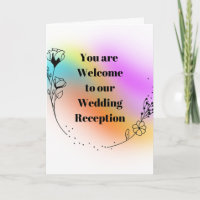 Wedding Reception