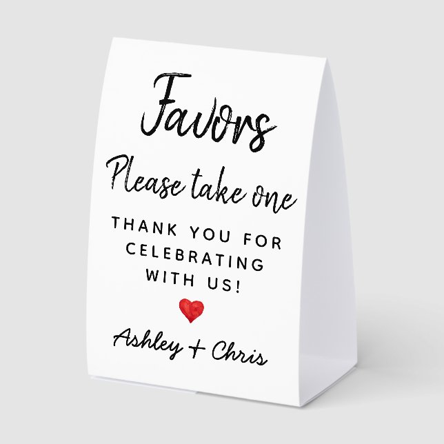 Wedding Reception Favors Couple Engagement Shower (Front)