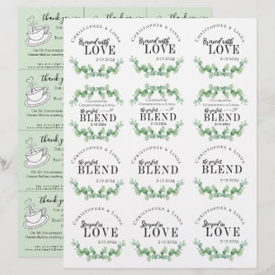 Wedding Reception Favours   Tea Bag